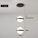 Axyaa Nordic Plant LED Bedside Chandelier - Indoor Living Room Lighting