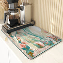 Axyaa Square Absorbent Dry Mat for Plants and Dishes
