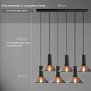 Axyaa Loft Cement Pendant Lamps - Vintage Industrial Chandeliers Lights