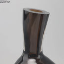 Axyaa Glass Vase Fine Bottle Mouth Flower Pot Arrangement Floral Desk Decoration