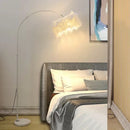 Axyaa Feather Floor Lamp LED Light for Living Room Decor