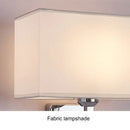 Axyaa European Indoor LED Wall Lamp Living Room Bedroom Modern Fabric Wall Sconce