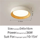 Axyaa Nordic Ceiling Light for Full Spectrum Eye Protection in Cream Style