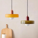 Axyaa Stained Glass Pendant Chandelier for Restaurant Living Room Kitchen