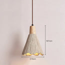 Axyaa Micro Cement LED Ceiling Lamp, Wabi Sabi Style, Nordic Minimalist Pendent Lights