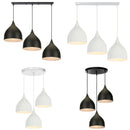 Axyaa Industrial LED Pendant Lights - Vintage Loft Iron Art Macaroon Design