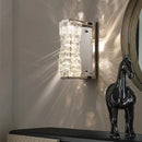 Axyaa LED Crystal Wall Lamp for Living Room Bedroom Decor