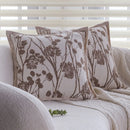 Axyaa Vintage Floral Jacquard Cushion Cover 45x45 Soft Nordic Throw Pillow Case