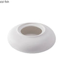 Axya White Ceramic Tableware Dinner Set
