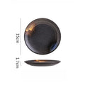 Axyaa Retro Ceramic Steak & Sushi Plate for Molecular Cuisine Tableware