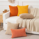 Axyaa Soft Striped Cushion Covers - Stylish Home Decor Pillow Cases