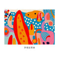 Axyaa Plush Dopamine Carpets: Thick Living Room Bedroom Rug, Soft Floor Mat