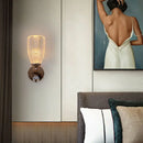 Axyaa Gold Sconce Wall Lights Nordic Minimalist Luxury Lamps for Bedroom, Aisle, Hallway