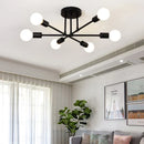 Axyaa Minimalist Luxury 6-Speed E27 Branch Chandelier Ceiling Light