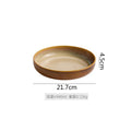 Axyaa Ceramic Deep Plate Set of 6 - Restaurant Tableware & Serving Plates