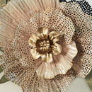 Axyaa Pastel Floral Oval Wall Mirror - Forever Blooms