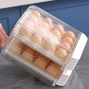 Axyaa Egg Storage Boxes: Refrigerator Egg Holder Tray for Fresh & Drop-proof Preservation