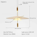 Axyaa Flying Saucer LED Chandelier for Dining Living Restaurant Bar