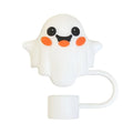 Axyaa Ghost Silicone Straw Topper 10mm for Stanley Glass Cup 30&40oz Tumbler