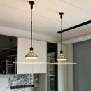 Axyaa LED Saucer Ceiling Chandelier - Modern Artistic Design for Dining and Bedroom Lighting