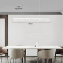 Axyaa LED Bar Chandelier for Modern Minimalist Dining Room Lighting