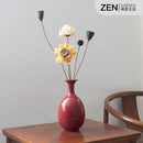 Axyaa Chinese Vase Ceramic Handicraft Tea Table Living Room Art Décor