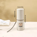 Axyaa Cartoon Toothbrush Cup: Cute Bathroom Organizer for Toothbrush and Toothpaste