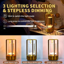Axyaa Retro Touch Bedside Lamp LED Desk Light for Bedroom Decoration