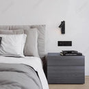 Axyaa LED Reading Wall Lamp with Switch & USB Charging Port for Home Bedroom