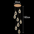Axyaa Modern LED Pendant Light Chandeliers for Living Room Dining Room Indoor Lighting