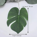 Axyaa Monstera Leaf String Lights: Battery Powered Tropical Home Garden Decoration