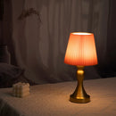 Axyaa Ironwork Golden LED Desktop Lamp - USB Plug, Touch Dimming, Creative Design