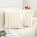 Axyaa Nordic Faux Fur Pillow Cover Soft Fluffy Cushion Case for Sofa