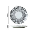 Axyaa Premium Western Food Plate: Elegant Tableware for Home & Commercial Use