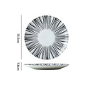 Axyaa Premium Western Food Plate: Elegant Tableware for Home & Commercial Use