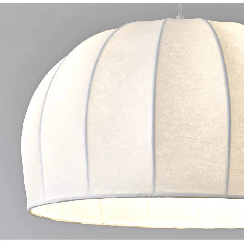 Axyaa Wabi Sabi Fabric Chandelier Pendant Lights for Home and Dining Room