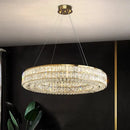 Axyaa Crystal Chandelier Pendant Light for Living and Dining Room