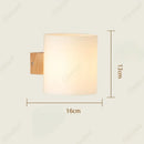 Axyaa LED Glass Wall Light E27 Indoor Decorative Fixture for Bedroom, Corridor, Staircase
