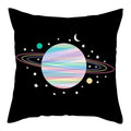 Axyaa Moon Astronaut Rocket Sofa Pillow Cover Cushion Polyester Throw TestCase