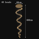 Axyaa Crystal Chandelier Pendant Light for Living Room Bedroom Ceiling, Luxury Indoor Lighting