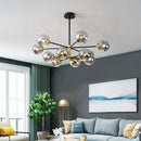 Axya Modern Luxury Glass Ball Chandelier Lighting for Home and Hotel Decor