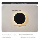 Axyaa LED Touch Sensor Wall Lamp - Modern Minimalist Style for Bedroom, Staircase, Porch