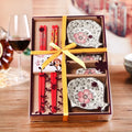 Axyaa Ceramic Sushi Plate Set of 6