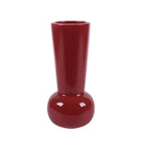 Axyaa Ceramic Small Vase: High-end Red Wedding Gift & New Year's Eve Decoration