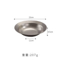 Axyaa Stainless Steel Spaghetti Plate & Fruit Salad Bowl - Kitchen Tools