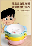 Axyaa Children's Ceramic Rice Bowl with Two Ears