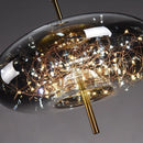 Axyaa Glass Pendant Lamp Chandelier Ceiling Fixture Suspended Lighting