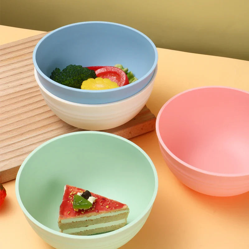 Axyaa Reusable PP Material Bowl for Home Kitchen, Dorm, Camping, RV, Hotel, Restaurant
