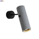 Axyaa Industrial LED Wall Light, Adjustable Cement Bedroom Lamp