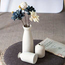 Axyaa Rustic Ceramic Vase Set for Modern Farmhouse Decor